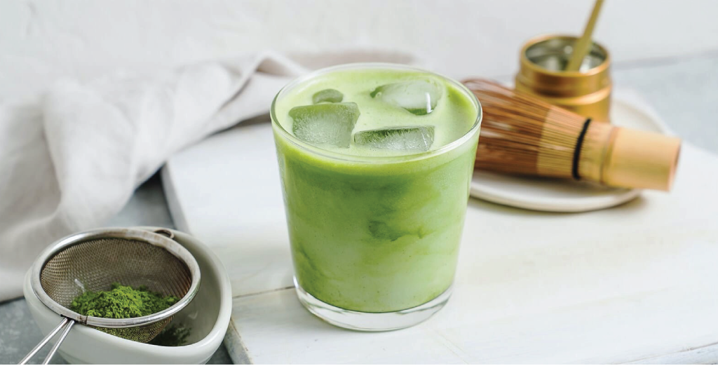 Matcha Iced latte