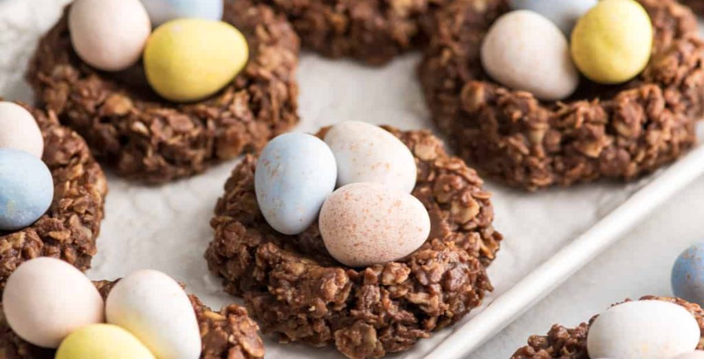 Vegan Easter nests